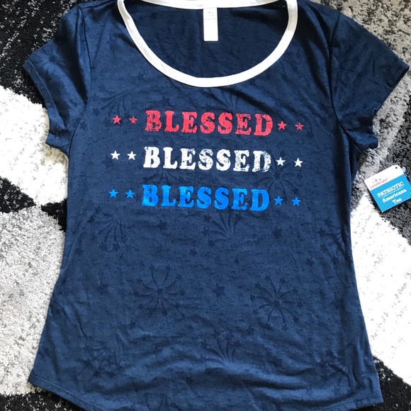 Celebrate It | NWT Blessed Tee - Picture 1 of 4